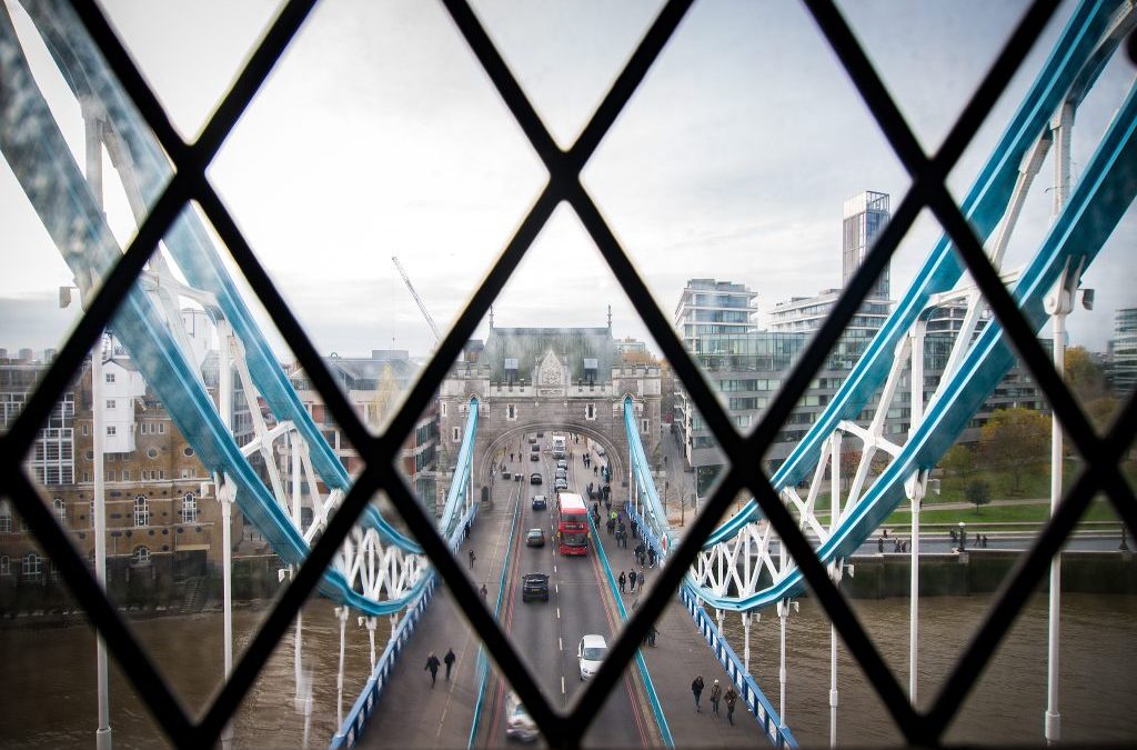 Blick aus dem Turm der Tower Bridge